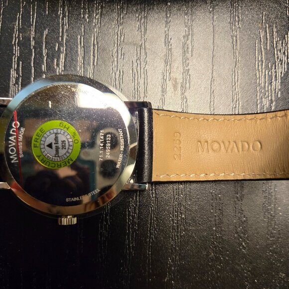 MOVADO MEN'S MUSEUM CLASSIC WATCH